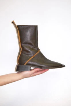 Miista Yuya Brown Ankle Boot -Shoes Promotion Shop EC yuya brown 05