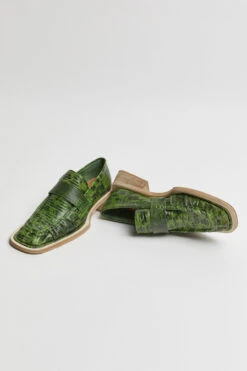 Miista Airi Green Loafers -Shoes Promotion Shop Miista airi green loafers 02