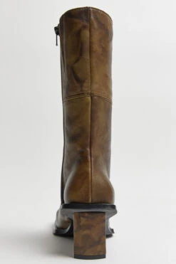 Miista Amparo Brown Ankle Boots -Shoes Promotion Shop Miista amparo brown ankle boots 05