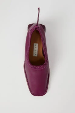 Miista Candance Purple Loafers -Shoes Promotion Shop Miista candance purple loafers 03