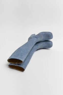 Miista Donna Denim Tall Boots -Shoes Promotion Shop Miista donna denim tall boots 03