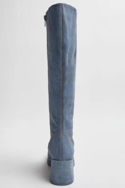 Miista Donna Denim Tall Boots -Shoes Promotion Shop Miista donna denim tall boots 05