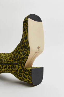 Miista Donna Yellow Tall Boots -Shoes Promotion Shop Miista donna yellow tall boots 06