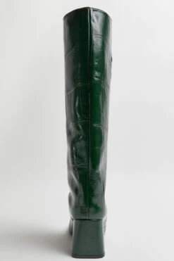Miista Finola Green Tall Boots -Shoes Promotion Shop Miista finola green tall boots 05