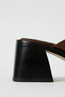 Miista Kristen Brown Sandals -Shoes Promotion Shop Miista kristen brown mule sandals 03