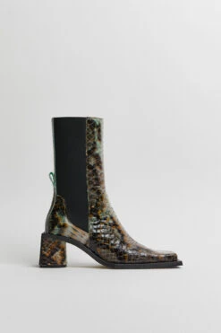 Miista Minnie Orange Boots -Shoes Promotion Shop Miista minnie orange boots 01