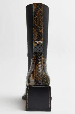 Miista Minnie Orange Boots -Shoes Promotion Shop Miista minnie orange boots 05