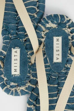 Miista Navja Denim Sandals -Shoes Promotion Shop Miista navja denim 03