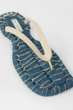 Miista Navja Denim Sandals -Shoes Promotion Shop Miista navja denim 05