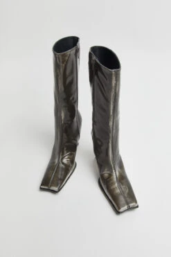 Miista Noor Grey Boots -Shoes Promotion Shop Miista noor grey boots 04