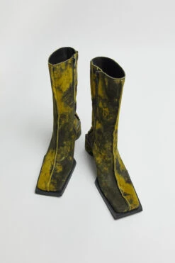 Miista Reiko Yellow Boots -Shoes Promotion Shop Miista reiko yellow boots 04