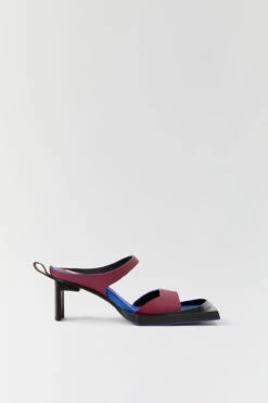Miista Ren Burgundy Sandals -Shoes Promotion Shop Miista ren burgundy sandals 01