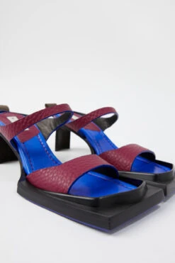 Miista Ren Burgundy Sandals -Shoes Promotion Shop Miista ren burgundy sandals 02