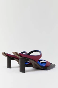 Miista Ren Burgundy Sandals -Shoes Promotion Shop Miista ren burgundy sandals 03