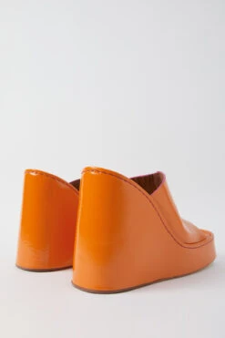 Miista Rhea Orange Mule Sandals -Shoes Promotion Shop Miista rhea orange 02