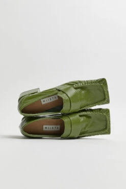Miista Serena Green Loafers -Shoes Promotion Shop Miista serena green loafers 03