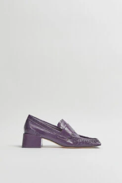Miista Serena Purple Loafers -Shoes Promotion Shop Miista serena purple loafers 01