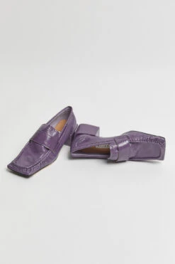 Miista Serena Purple Loafers -Shoes Promotion Shop Miista serena purple loafers 02