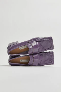 Miista Serena Purple Loafers -Shoes Promotion Shop Miista serena purple loafers 03