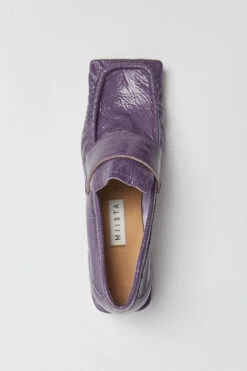 Miista Serena Purple Loafers -Shoes Promotion Shop Miista serena purple loafers 04