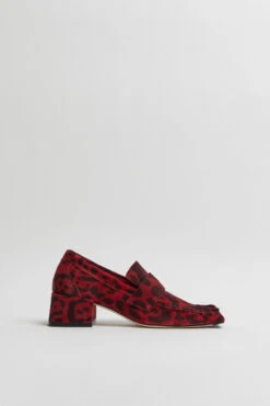 Miista Serena Red Loafers
