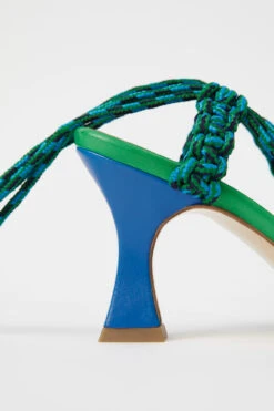 Miista Stephanie Blue Sandals -Shoes Promotion Shop Miista stephanie blue sandals 04