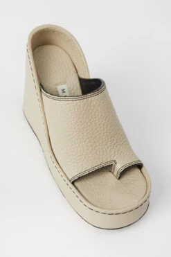 Miista Thais White Mule Sandals -Shoes Promotion Shop Miista thais white 04