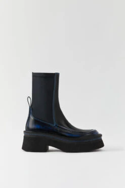 Miista Amarah Blue Boots -Shoes Promotion Shop e8 amarah blue ankle boots 01