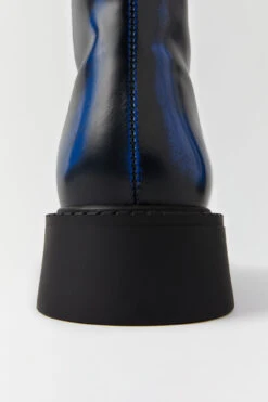 Miista Dahlia Blue Boots -Shoes Promotion Shop e8 dahlia black blue ankle boots 05