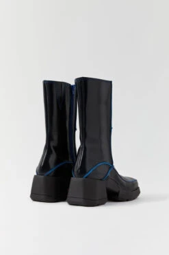 Miista Mieko Blue Boots -Shoes Promotion Shop e8 meiko black blue boots 02