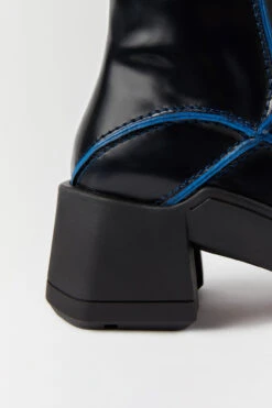 Miista Mieko Blue Boots -Shoes Promotion Shop e8 meiko black blue boots 04