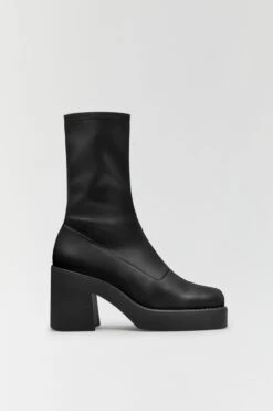 Miista Noely Black Boots -Shoes Promotion Shop e8 noely black stretch boots 1