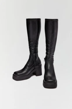 Miista Norma Black Boots -Shoes Promotion Shop e8 norma black stretch nappa tall boots 2