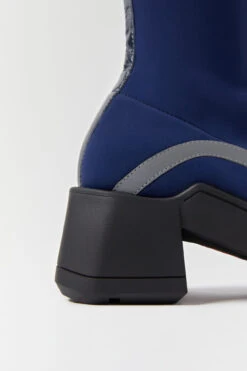 Miista Shawna Navy Boots -Shoes Promotion Shop e8 shawna navy reflective boots 04