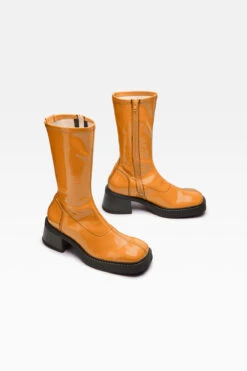 Miista Vero Orange Boots -Shoes Promotion Shop e8 vero orange boots 2