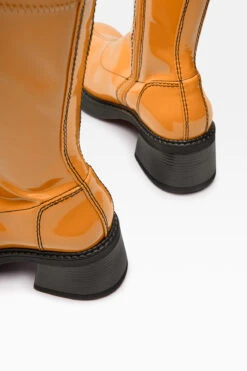 Miista Vero Orange Boots -Shoes Promotion Shop e8 vero orange boots 4