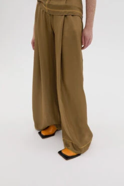 Miista Cardin Orange Mules