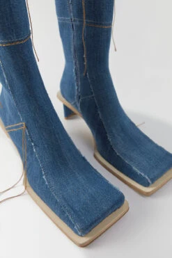 Miista Amparo Denim Boots -Shoes Promotion Shop miista amparo denim boots 2