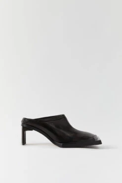 Miista Cardin Black Mules -Shoes Promotion Shop miista cardin black mules 01