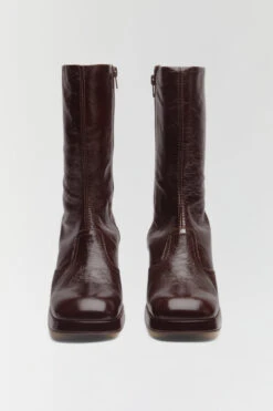 Miista Cass Brown Boots 14 Miista Cass Brown Boots -Shoes Promotion Shop miista cass french roast crack boots 2