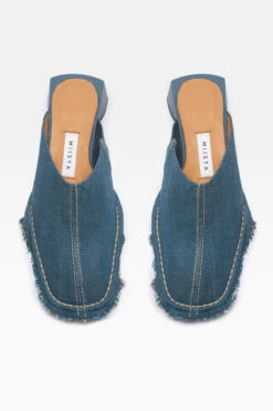 Miista Corita Denim Mules -Shoes Promotion Shop miista corita denim mules 2