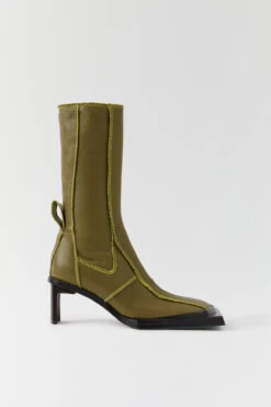 Miista Eimi Green Boots -Shoes Promotion Shop miista eimi green boots 01