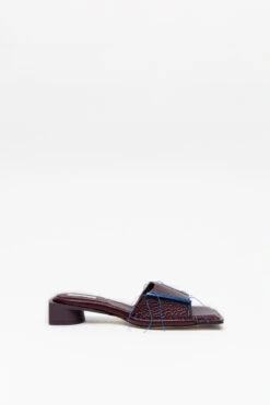 Miista Fifi Mauve Sandals -Shoes Promotion Shop miista fifi tumbled mauve mule sandals 1