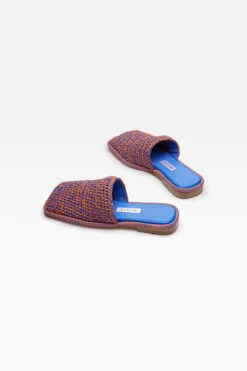 Miista Gioia Blue Mules -Shoes Promotion Shop miista gioa blue mules 3