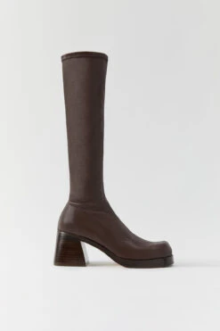 Miista Hedy Brown Boots -Shoes Promotion Shop miista hedy brown tall boots 1