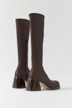 Miista Hedy Brown Boots -Shoes Promotion Shop miista hedy brown tall boots 4