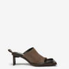 Miista Jinny Brown Sandals -Shoes Promotion Shop miista jinny burnt amber brown mule sandals 1