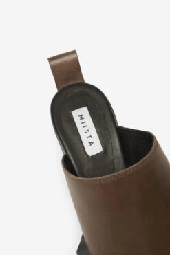 Miista Jinny Brown Sandals -Shoes Promotion Shop miista jinny burnt amber brown mule sandals 5