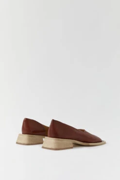 Miista Kurita Brown Loafers -Shoes Promotion Shop miista kurita brown loafers 02