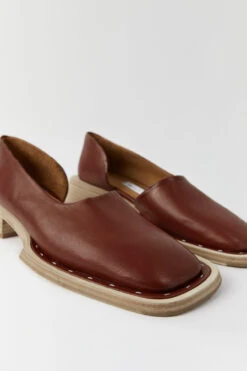 Miista Kurita Brown Loafers -Shoes Promotion Shop miista kurita brown loafers 04
